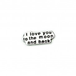 I Love you to the Moon & Back Charm